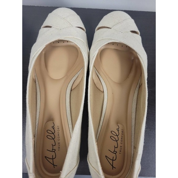 True comfort flat shoes 9, cream - Picture 4 of 7